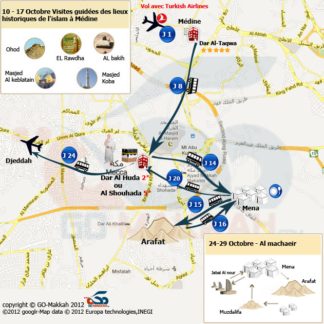 HAJJ AL TANIIM - 24 jours - Hôtels 5* en demi pension HAJJ AL TANIIM - 24 jours - Hôtels 5* en demi pension